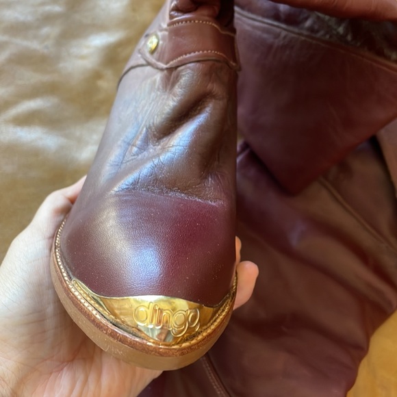 Vintage Dingo Leather Boots RARE - Picture 4 of 7